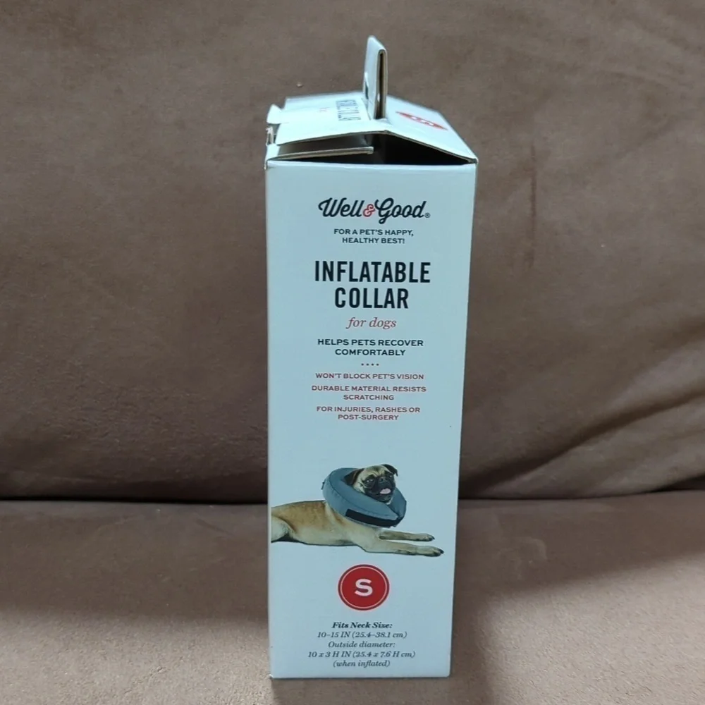 Well & Good Inflatable Collar for Dogs - Used Size Small